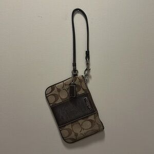 Signature Coach Wristlet